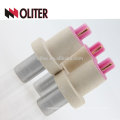 OLITER b type pt rh fast consumable immersion expendable thermocouples for furnace for test liquid with 604 triangle tips